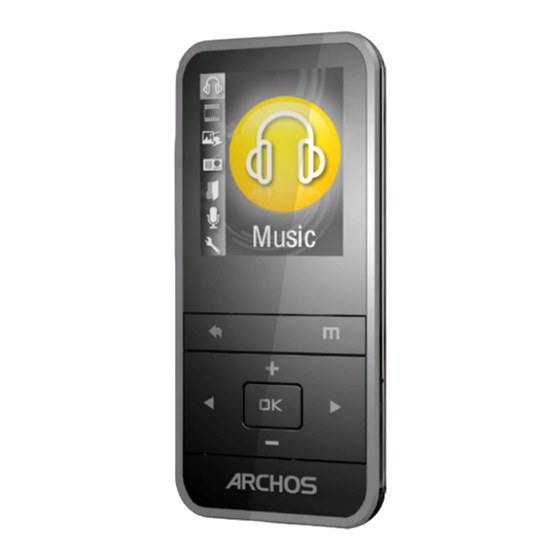 Archos 18c Vision Manual del usuario