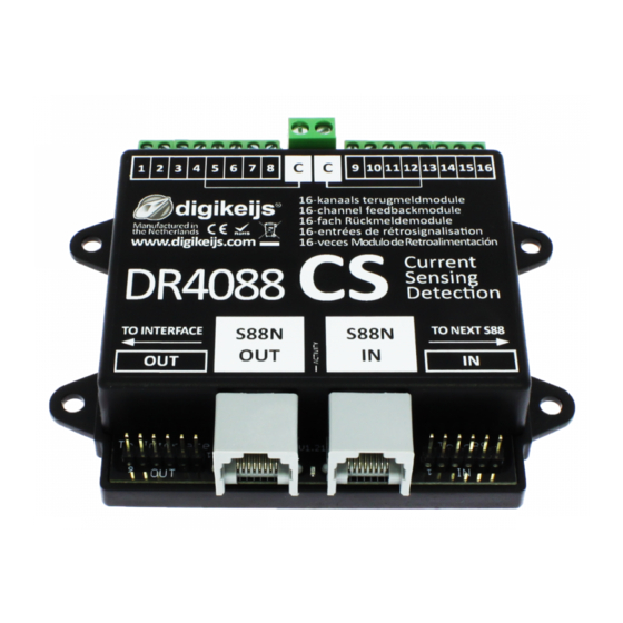 Digikeijs DR 4088 series Instrukcja obsługi