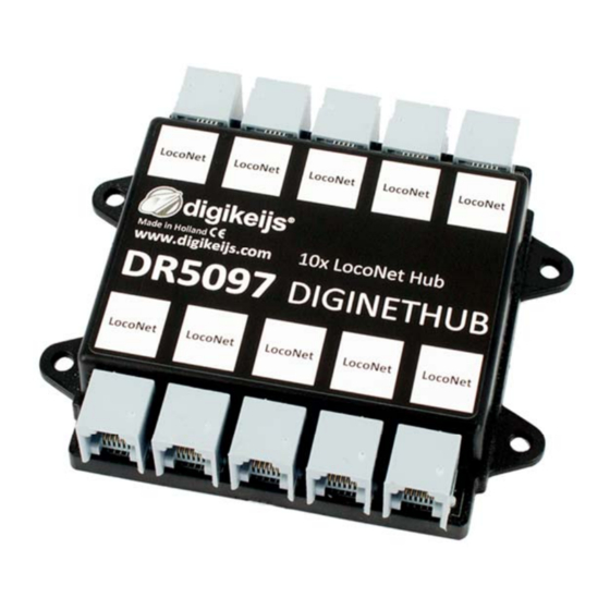 Digikeijs DIGINETHUB DR5097 Manuel