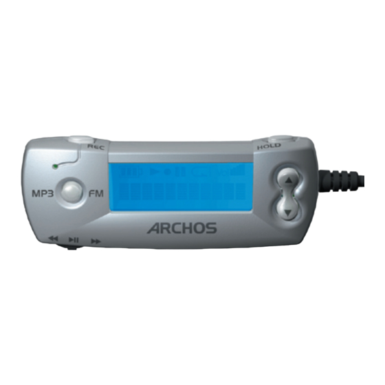 Archos Gmini 400 Gebruikershandleiding