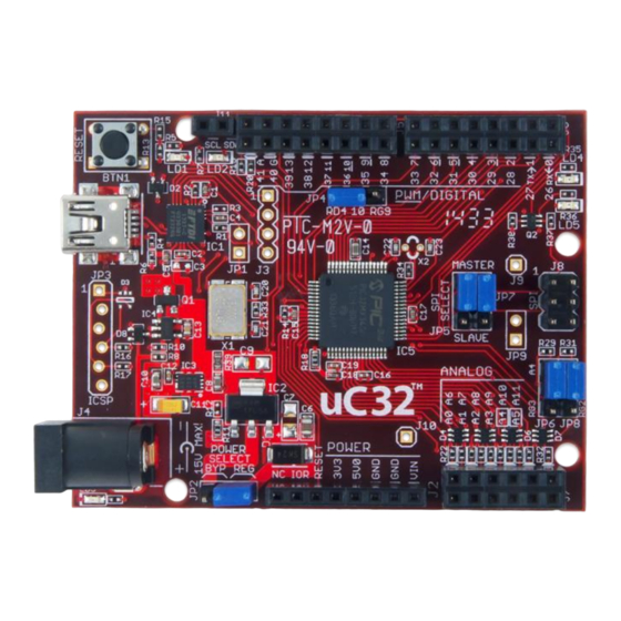 Digilent chipKIT uC32 Справочное руководство