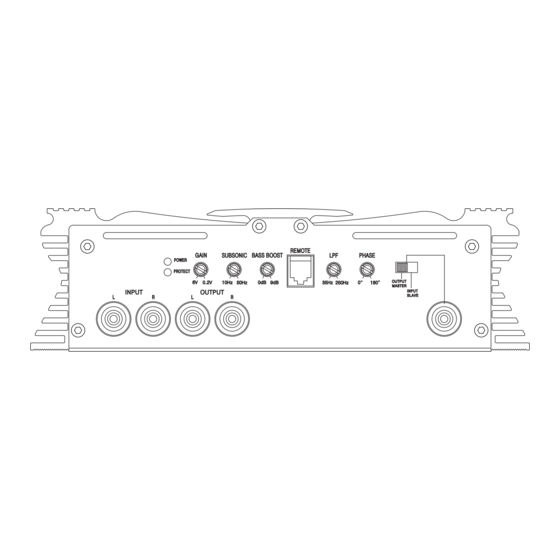 Crescendo audio BC3500D Instrukcja obsługi