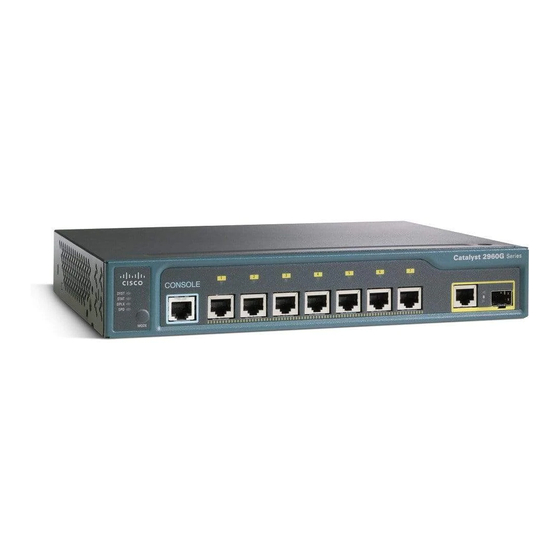 Cisco 2960 8TC - Catalyst Switch Handbuch 