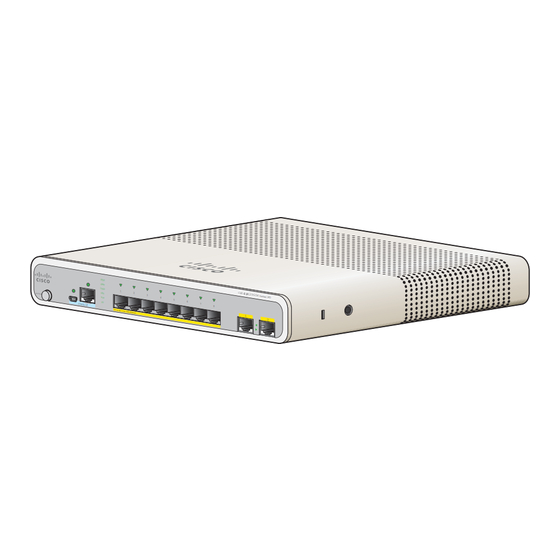 Cisco 2960-C Instrukcja instalacji