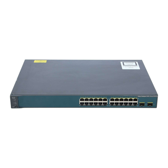 Cisco 3560V2 - Catalyst 48 10/100 Poe Gegevensblad