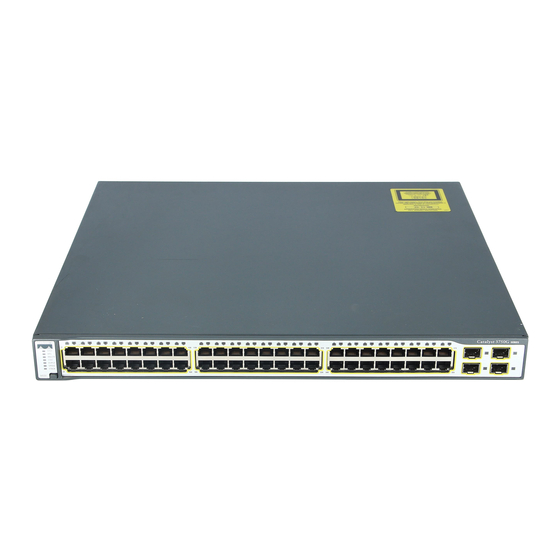 Cisco 3750G-12S-E - Catalyst Switch - Stackable Product ondersteunings bulletin