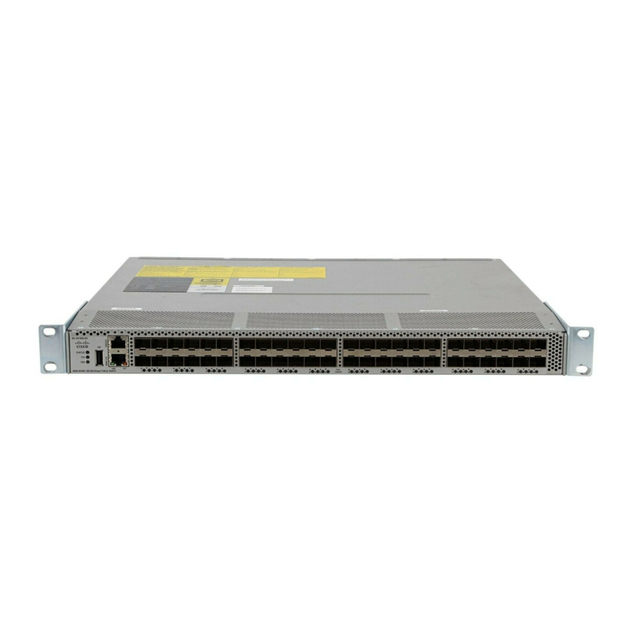 Cisco 9124 - mds multilayer fabric switch Uwaga dotycząca wydania