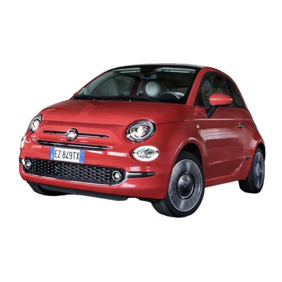 Fiat 500 2016 Руководство пользователя