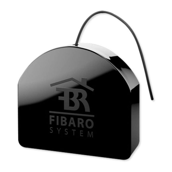 FIBARO ROLLER SHUTTER 3 Manual