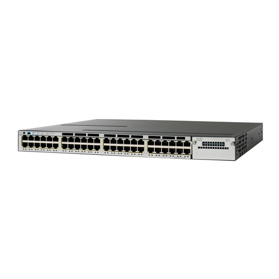 Cisco Catalyst 3560-X-24P Especificaciones técnicas