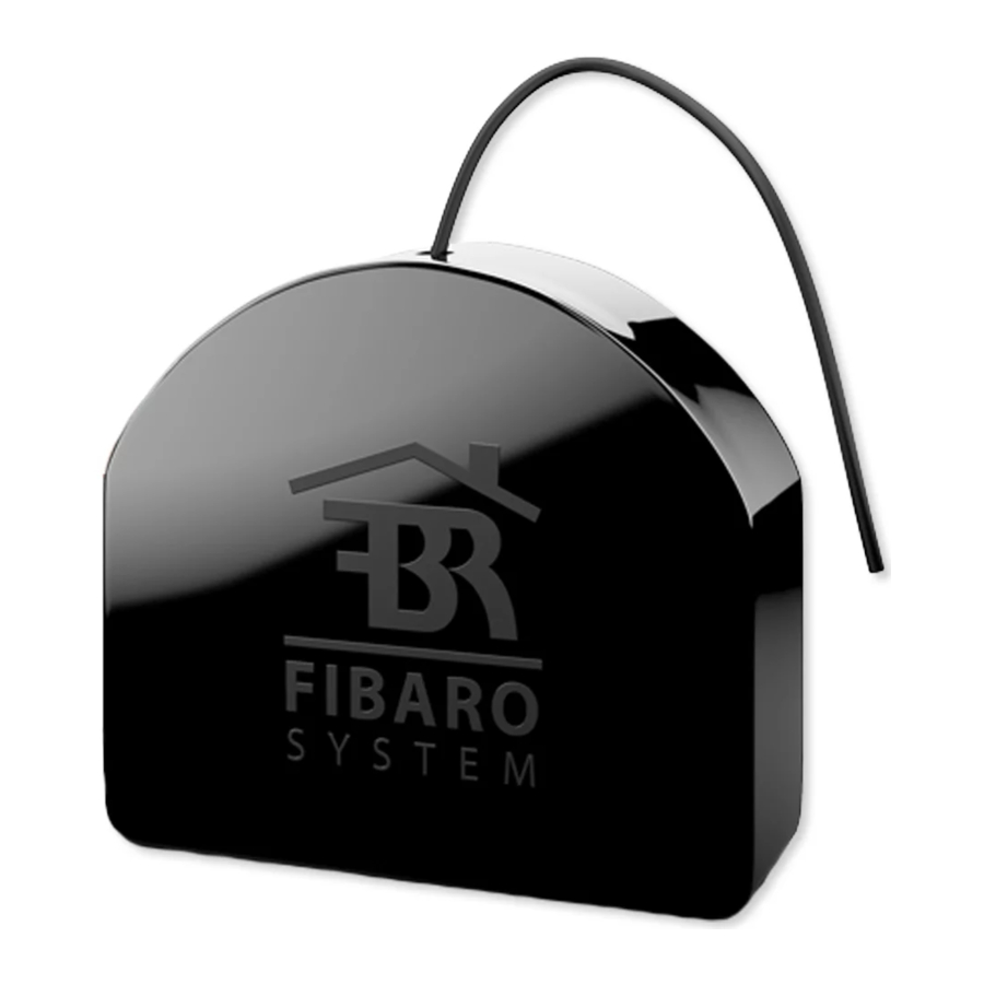 FIBARO FGS-213 Panduan Pengguna