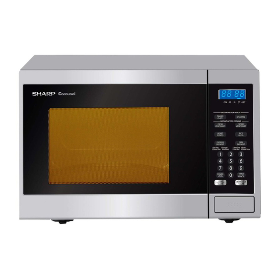 Sharp Carousel R-231Z Manuale di funzionamento e manuale di cucina