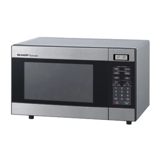 Sharp Carousel R-290N Manuale di funzionamento e manuale di cucina