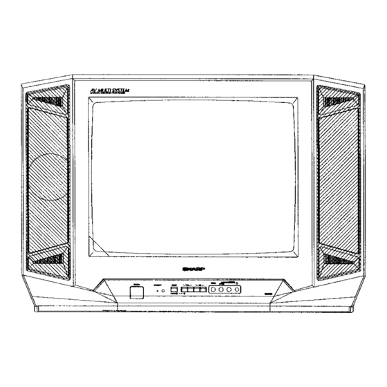 Sharp 20U250 Service Manual