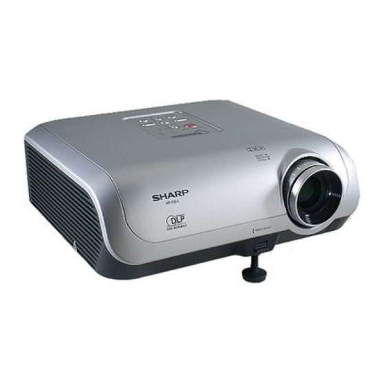 Sharp XR10XL - Notevision XGA DLP Projector Especificación