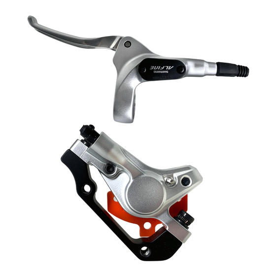 Shimano ALFINE DISC BRAKE SYSTEM - TECHNICAL Instrukcje serwisowe