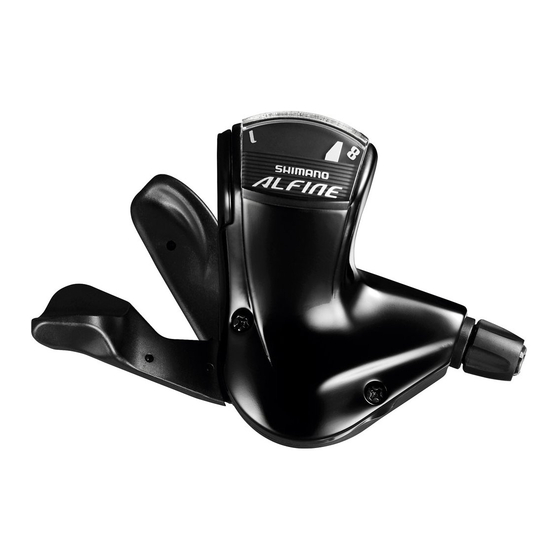 Shimano Alfine S7000 Series Руководство дилера