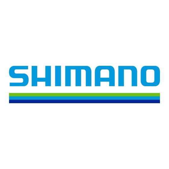 Shimano Capreo FC-F700 Istruzioni di servizio