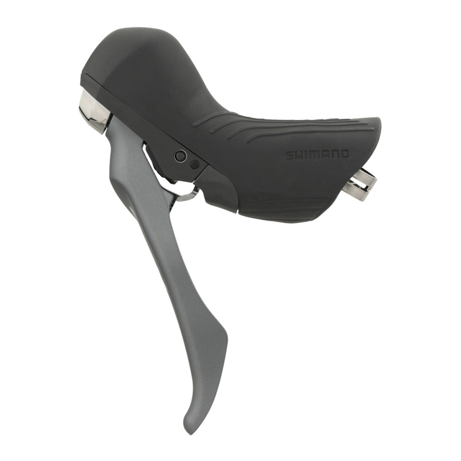 Shimano Dual Control Lever Manual do utilizador