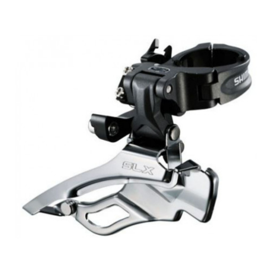 Shimano FD-M660-E Gebruikershandleiding