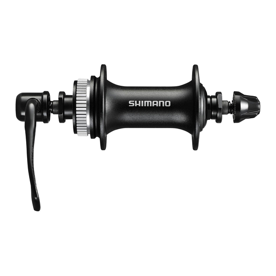 Shimano FH-M3050 Dealer's Manual