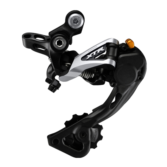 Shimano MTB SHADOW RD Series Panduan Dealer