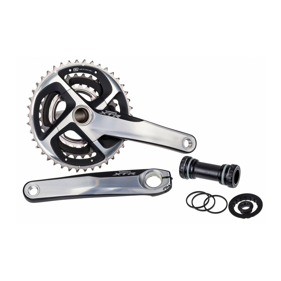 Shimano XTR FC-M980 Technical Service Instructions