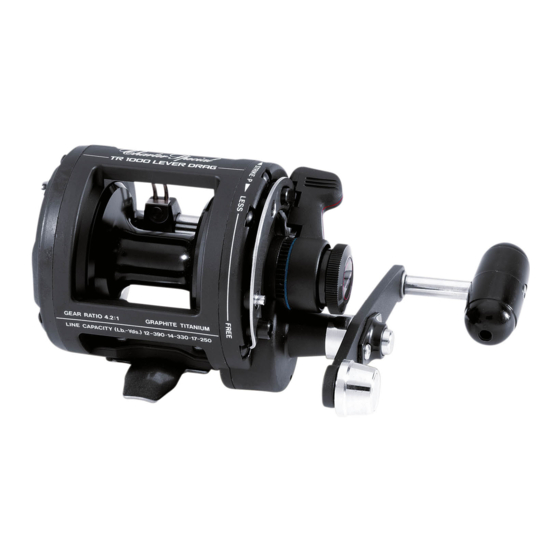 Shimano Charter Special TR-1000LD Manual de instruções