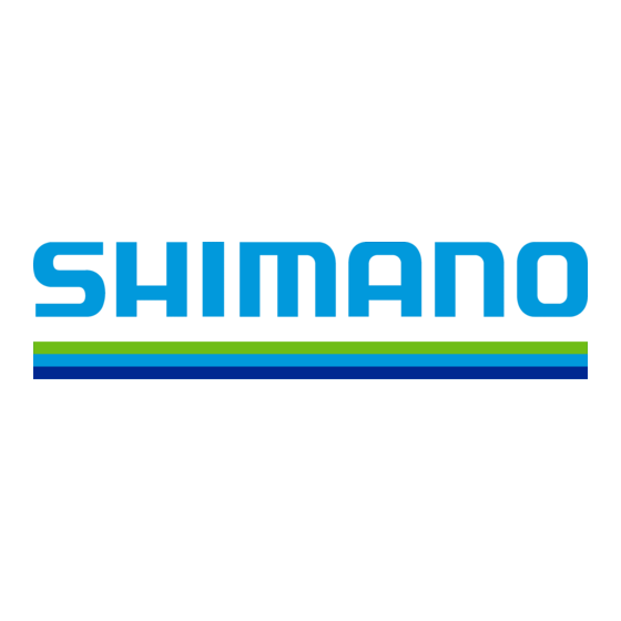 Shimano Fishing Equipment Manuel de l'utilisateur