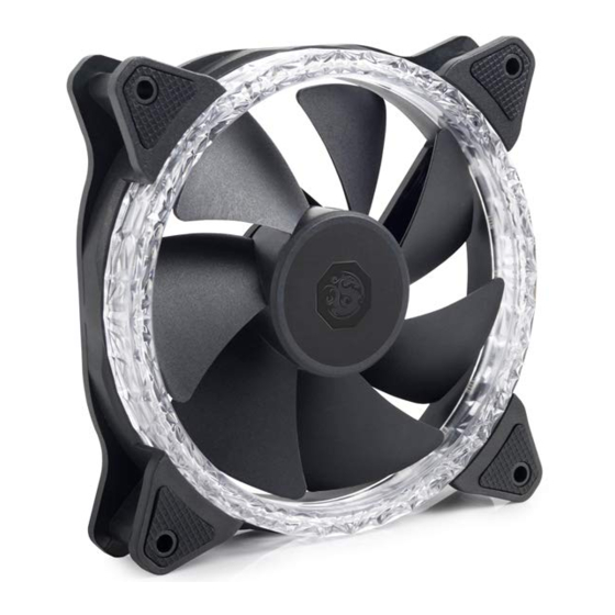 Bitspower Notos Xtal 120 Fan Digital RGB Manuale di istruzioni