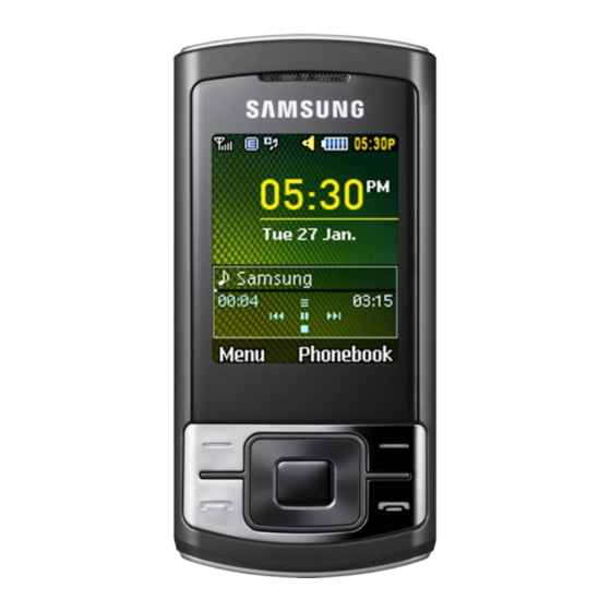 Samsung C3050 Manual del usuario