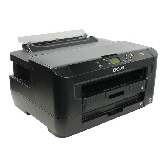 Epson WorkForce WF-7110 Buradan başlayın