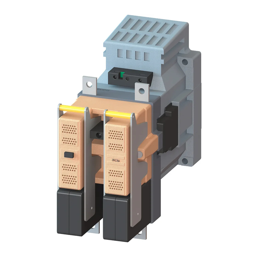 Siemens 3TC52 Manuel d'utilisation