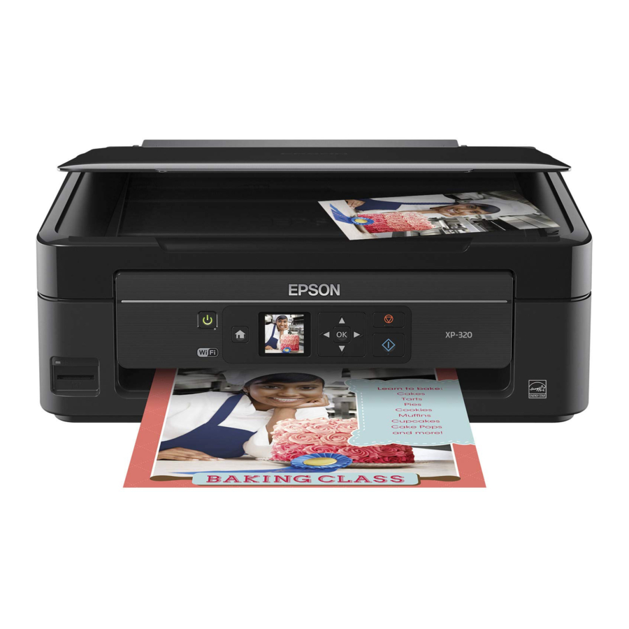 Epson XP-320 Hızlı Kılavuz