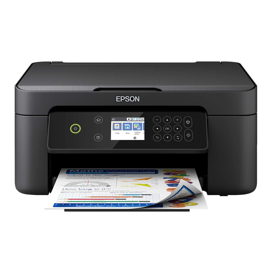 Epson XP-4100 Skrócona instrukcja obsługi