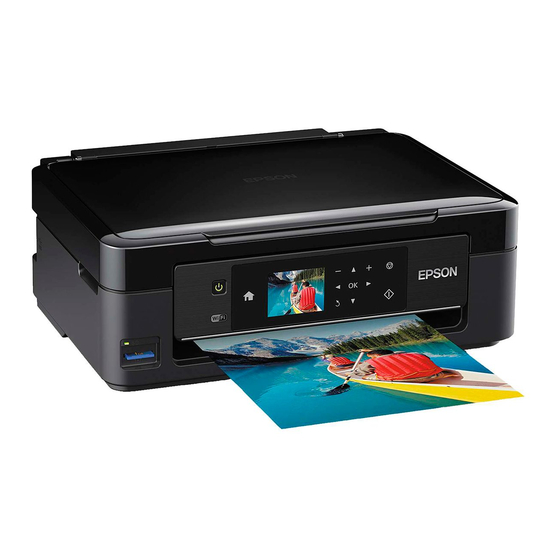 Epson XP-422 Руководство по работе с сетью