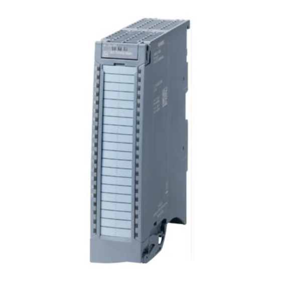 Siemens Simatic S7-1500/ET 200MP Manuel