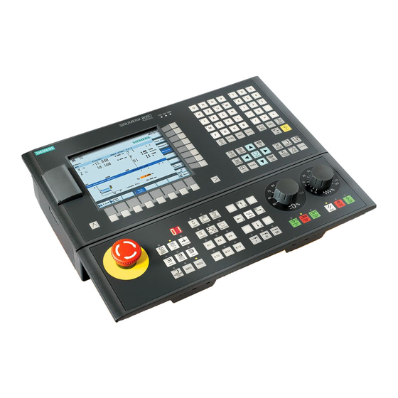 Siemens SINUMERIK 808D Manual de instalação