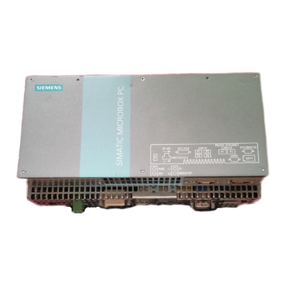 Siemens SIPLUS CMS4000 IFN VIB-A Manual de Instruções