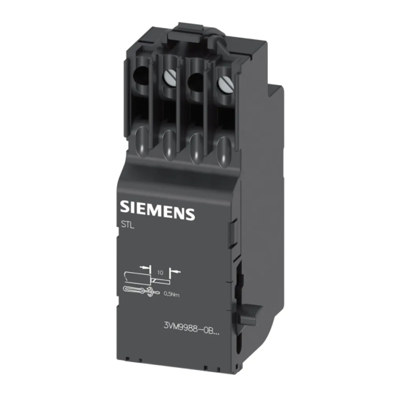 Siemens STL 3VM9908 Instrucciones de uso