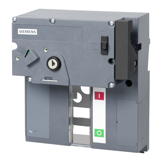 Siemens 3VT9500-3MQ00 Betriebsanleitung