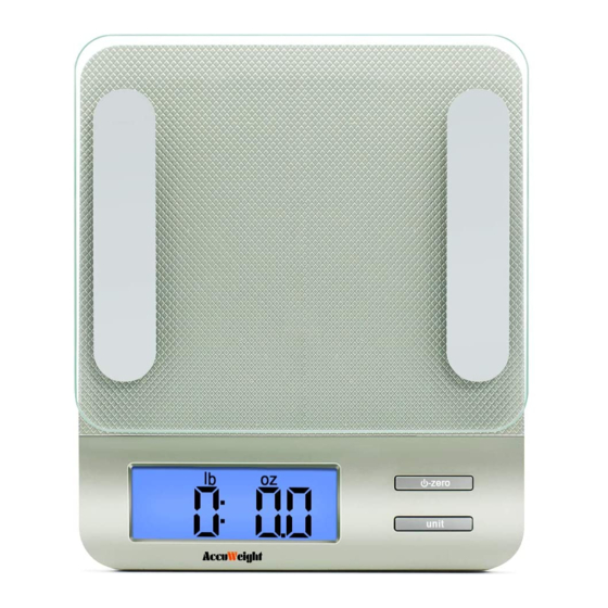 Accuweight AW-KS005 Gebruiksaanwijzing