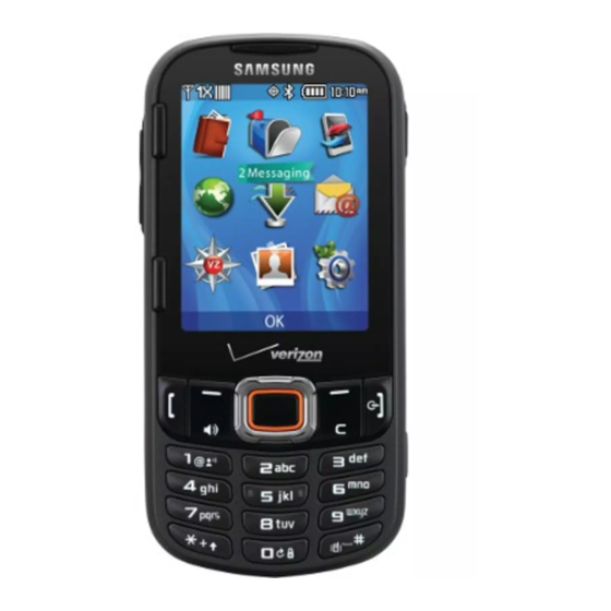 Samsung Verizon SCH-U485 Benutzerhandbuch