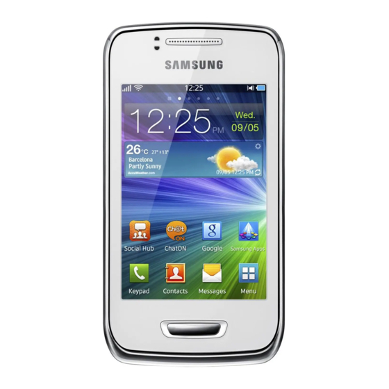 Samsung Wave Y GT-S5380 Benutzerhandbuch