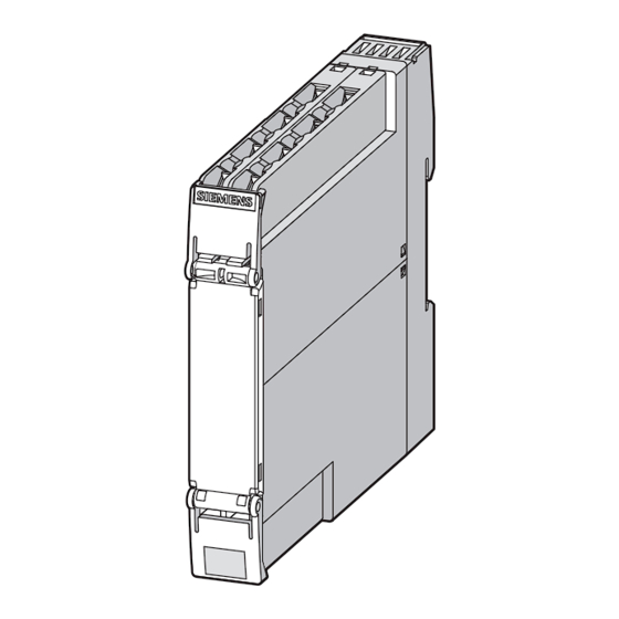 Siemens 3RK2 Series Oryginalna instrukcja obsługi