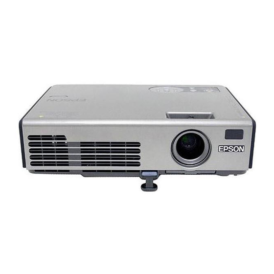 Epson 740c - PowerLite XGA LCD Projector Bollettino di assistenza prodotti