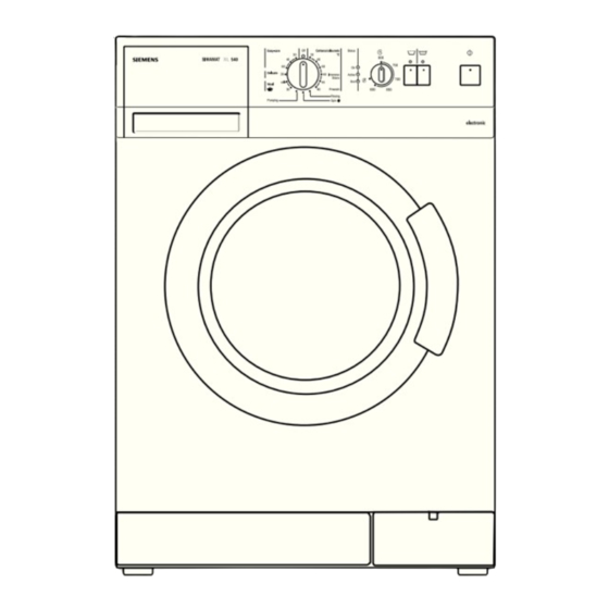 Siemens SIWAMAT XL 532 Руководство по эксплуатации и инструкции по установке