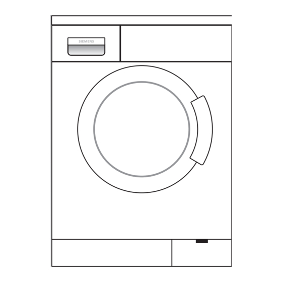 Siemens WM08G268IN Istruzioni per l'uso e l'installazione