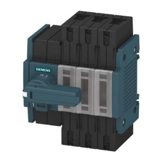 Siemens 3KD26-2 Series Betriebsanleitung