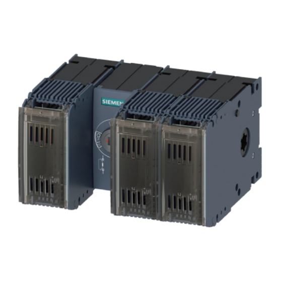 Siemens 3KF1 Series Kullanım Talimatları Kılavuzu